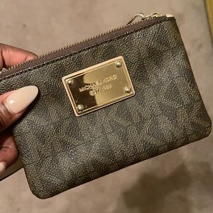 Michael Kors wristlet in great condition.